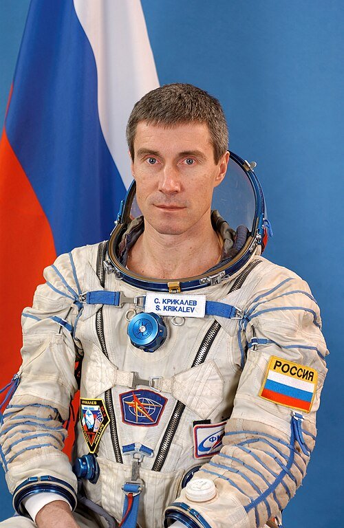 Sergei Krikalev historic photography