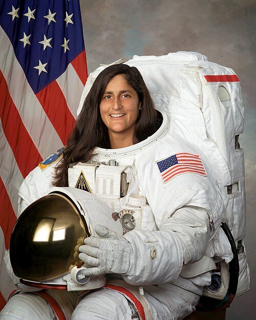 Sunita Williams historic photography