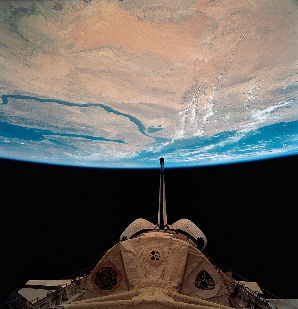 STS-58 launch operations photography