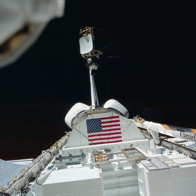 Launch of space shuttle Challenger on the 41-C mission